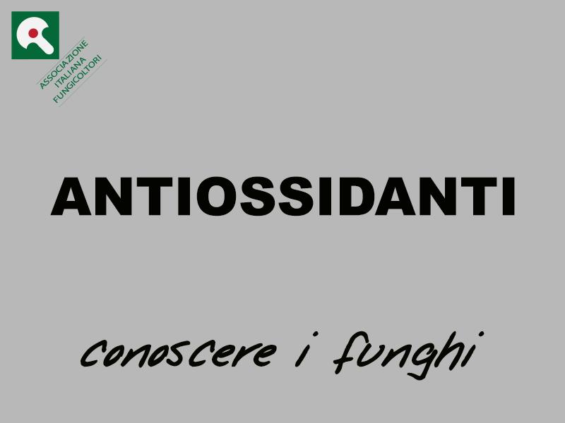 ANTIOSSIDANTI